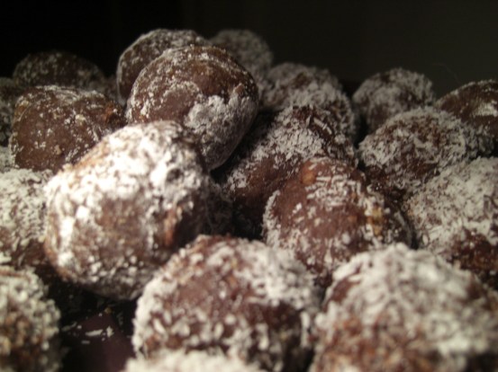 chocolate coconut bites