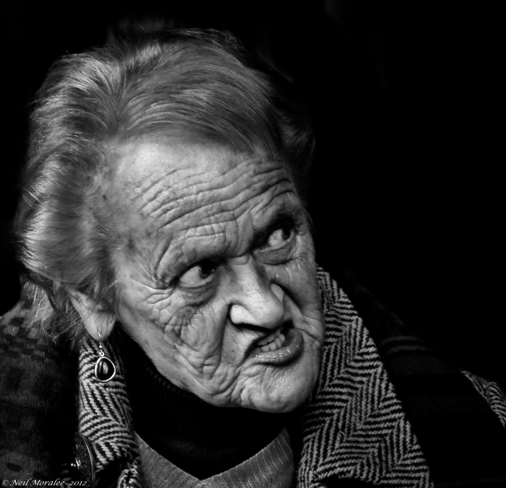 Grumpy Italian Grandmother